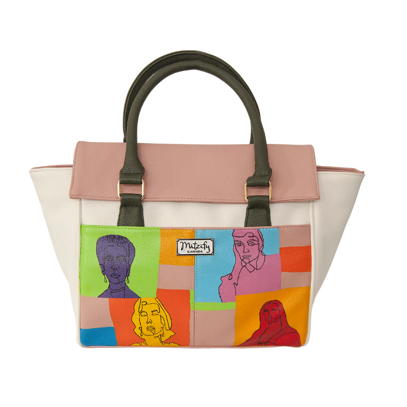 Isabella Hand Painted Bag | Mitzify Bags.