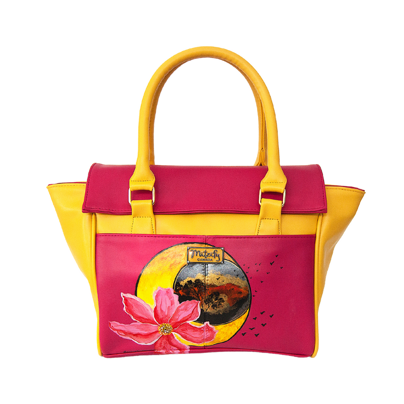 Kelly Ann Hand Painted Bag | Mitzify Bags.